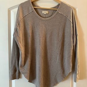 Aritzia waffle long sleeves t-shirt